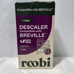 2 Pack Roobi Breville Compatible Descaling Solution To Clean & Descale New. Fixed Price $12.79.