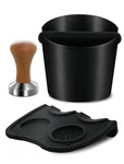 Gevi 3PCS Espresso Machine Accessories Set, 2.5''W X 4.2''H, Black, Silver. Fixed Price $38.12.