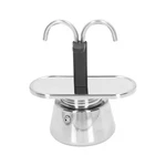 Stainless Steel Moka Pot, Set Includes Coffee Maker 2-CUP, 100ML Dual Pi.... Fixed Price $38.73.