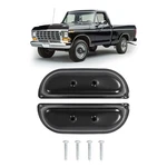 Steel Door Panel Arm Rest Cups Pair Ford F-100 / F-150 F-350 1973-1979. Fixed Price $13.30.