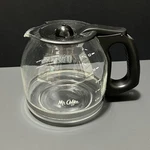 Mr. Coffee Cup Replacement Carafe Black Handle Model PLD12-RB Glass Pot. Fixed Price $17.99.