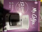 Mr Coffee 12 Cup Easy On/off Filter Maker White Brew Auto Pause Nob. Fixed Price $25.99.