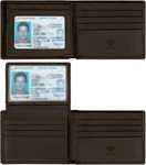 Travelambo 100% Genuine Leather Wallet For Men With Gift Box - Coffee. Fixed Price $14.76.