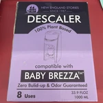 New England Stories Descaler For Baby Brezza 33.8 OZ.100%PLANT Base Cleaner. Fixed Price $16.00.