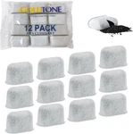 12 Pack Charcoal Water Filters For Cuisinart Coffee Maker And Machines Cartridge. Fixed Price $17.32.