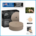 Eco-friendly 100 Pack Percolator Filters 3.75 Perfect For Camping & Home. Fixed Price $35.99.
