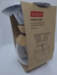 Bodum 11571-109 Pour Over Coffee Maker With Permanent Filter Glass 34 Ounce 1.... Fixed Price $34.50.