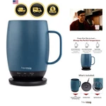 Nextmug Plus Slate Blue 18 Oz. Temperature-controlled, Self-heating N.... Fixed Price $264.14.