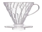 Hario V60 Plastic Coffee Dripper, Size 02, Clear. Fixed Price $18.29.