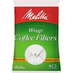 Disposable Coffee Filter, Large, 40 Ct, White (130141). Fixed Price $13.32.