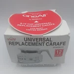 Medelco One All Universal Replacement Carafe 8-12 Cup Fits Most Coffee Makers. Fixed Price $14.99.