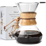 Lalord Pour Over Coffee Maker With 20 Oz - Stainless Steel Clear,. Fixed Price $36.24.