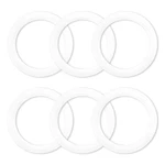 6 Pcs Gasket Seal Rings For Bialetti Moka Express Dama Cups - Spare Food Grade. Fixed Price $11.99.