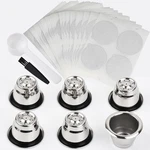 Reusable Capsules For Nespresso Originalline, 6PCS Refillable Pods S.... Fixed Price $33.66.