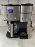 Cuisinart SS-15 Coffee Maker 12-CUP And K-cup Brewer Clean Works. Fixed Price $29.99.