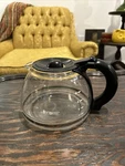 12 Cup Glass Replacement Pot Carafe For Mr. Coffee Maker Black Lid Handle. Fixed Price $9.50.