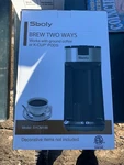Sboly Single Serve Coffee Maker, Brew Two Ways Ground Or Pods CM-1177B. Fixed Price $24.99.