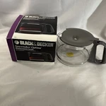 New Black & Decker Spacemaker Optima 12-CUP Replacement Coffee Carafe 3360 Gray. Fixed Price $39.95.
