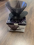 Hario V60 Mugen 02 Clear Black Coffee Dripper Plastic Used. Fixed Price $8.50.