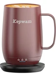 Kepwam Heated Coffee Mug T2-PLUS, 20OZ Leading Large Capacity Self Heating. Fixed Price $69.55.