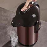 Paracity Upgraded Airpot Coffee Carafe Double Pump 84OZ/2.5L Stainless Steel. Fixed Price $85.14.