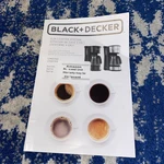 Black+decker CM0750 5-CUP Coffee Maker User Manual Instruction Guide Booklet. Fixed Price $15.00.