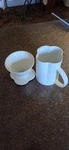 Azym Portable Manual Pour Over Coffee Maker Travel 15.8 Oz White. Fixed Price $12.00.