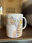 11 Oz Group Cats Coffee Mug Ceramic Perfect Lover Gift Cup. Fixed Price $15.99.