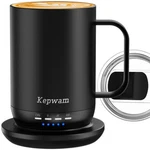 Kepwam Self Heating Coffee Mug T1-16OZ Fast Ultra Long-lasting Batte.... Fixed Price $124.99.