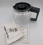 Proctor Silex 2-12 Cup Coffee Carafe Replacement W Lid Model A932. Fixed Price $17.05.