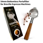 54MM Bottomless Portafilter Breville Fit With Double Shot Basket. Fixed Price $16.95.