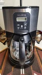 Black Sunbeam Mr. Coffee BVMC-ECX41CP 12 Cup Digital Programmable Maker. Fixed Price $30.00.