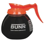 Bunn Glass 12 Cup Coffee Decanter With Orange Handle, 64 Ounce, 3 Per Case. Fixed Price $70.55.