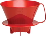 Pour-over Coffee Brewing Filter Cone, Number 4-SIZE, Red, Brews 8 To 12-CUPS. Fixed Price $16.48.