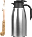 Yummy Sam Thermal Coffee Carafe Stainless Steel 68OZ(2 Lifter) Double Silver. Fixed Price $25.84.