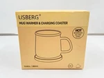 131 F Smart-warming Ceramic Cup With Leak-resistant Lid, 15W Wireless Charger.... Fixed Price $21.25.