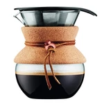 Bodum Pour Over Coffee Maker, High-heat Borosilicate Glass 17OZ, Cork. Fixed Price $26.12.