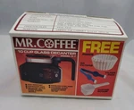 Vintage 1991 Mr. Coffee Glass Pot Decanter Made Usa With Original Box New. Fixed Price $10.99.