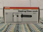 Krups Glass Carafe White Replacement Espresso Mini Cafepresso 027/A-70. Fixed Price $15.95.