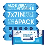 Air Jungles Flushable Wipes 300 Ct For Adult And Child, 50 Count (pack Of 6). Fixed Price $28.88.