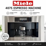 Miele CVA4075 Built-in Coffee Espresso Machine Plumbed Or Reservoir Stainless. Fixed Price $1999.99.