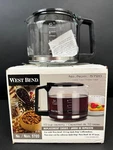 West Bend (black) Quick Drip 10 Cups Replacement Coffee Carafe No 5720 - New. Fixed Price $49.99.