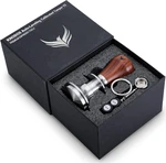 54MM Rosewood Espresso Tamper For Breville - Auto Leveling, 30LB Calibrated. Fixed Price $73.99.