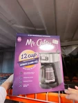 Mr. 12-CUP Programmable Coffeemaker With Strong Brew Selector Black.... Fixed Price $66.00.