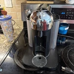 Nespresso Vertuoline Countertop Coffee Machine Type GCA1 Black/chrome. Fixed Price $60.00.