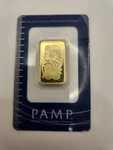 1/2 Oz Pamp Suisse Lady Fortuna Gold Bar - .9999 Fine Sealed Assay. Fixed Price $2245.00.