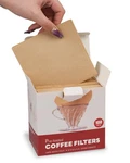 Brew Choice Pre-folded Cone Coffee 1-5 Cup Unbleached, Natural. Fixed Price $15.17.