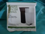 New Toddy Brand Cold Brew System Coffee Paper Filter Bags 20 Pack 13" X 11.5. Fixed Price $9.99.