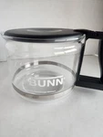 Bunn Coffee Maker 10 Cup Decanter Pot Replacement Glass Carafe Black Lid Handle. Fixed Price $12.95.