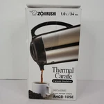 Zojirushi AHGB-10SE, Thermal Serve Carafe, 34 Oz. / 1.0 Liter, Polished Stainles. Fixed Price $25.49.